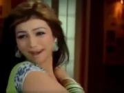 Ayesha Takia navel in green sari