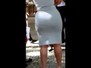 Brunette giant butt