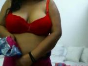 Indian mom stripping saree