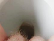 Pissing homemade milf video wc pussy closeup