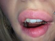 Mouth Fetish - Vyxen Eatting Gummy Bears Video 3