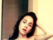 I love to sing naked haha