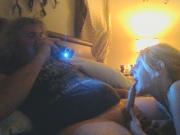 wife have fun with hubby and bbc toy