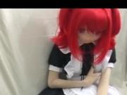 kigurumi maid vibrating