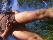 small cock jerk forest