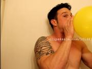Balloon Fetish - Cody Lakeview Blowing Balloons Part2 Video2