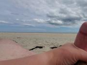 Alone having lots of FUN at the beach