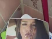 An Asian50 fan masturbates