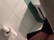 Restaurant Hidden Toilet Cam VIII Big Booty Latina MILF