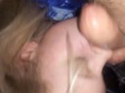 Hard blowjob little girl