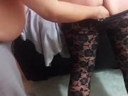 A lil spanking and teasing