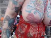Naked full body tattoo milf