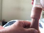 Foreskin with: large spray