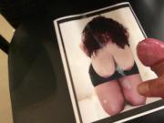 Mizz Issy - a huge tits cum tribute