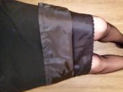 Lined Airline Uniform Skirt & Slip