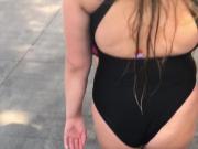 Nice thick ass in bathing suit Part 1