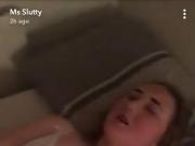 Ex Girlfriend masturbating on Snapchat