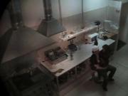 Kitchen hidden camera