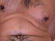 cumming hard in the shower