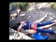 Desi Hindi girl fucking with her Boyfriend outdoors