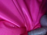 Satin saree pleasure