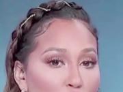 Adrienne Bailon Tongue loop #2