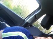 We stop the car to play