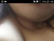big tits chubby girl teasing on live