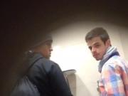 Peeping sexy dudes