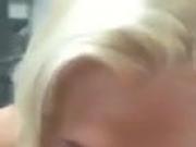 Romanian blonde nice sucking