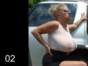 Huge Granny Tits Jerk Off Challenge To The Beat