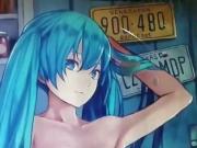 Cumming on Hatsune Miku SOP