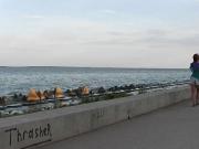 Embankment of Volga-river Khvalynsk-city