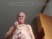 jerking with toy