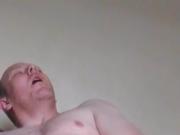 sexy bald dad cum