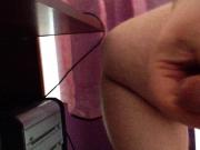 A girl has made her boyfriend suck another's man cum