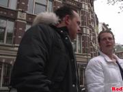 Bigtitted amsterdam hooker gets cumshowered