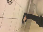 Understall toilet squat