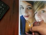 Cum Tribute Two Cute Sluts