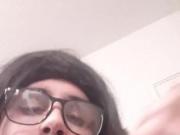 Sloppy dildo bj