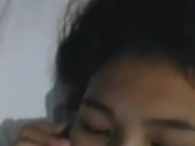 Thai girl.sister calling her after sex