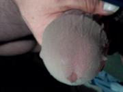 Nylon jackoff slow stroking