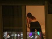 Flat voyeur series - Brunette - part 2