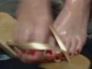 Flip Flop Footjob