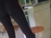 Nice teen ass in class