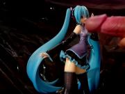 HatuneMiku figure bukkake 2