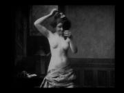 Vintage Erotic Movie 6 - Seminude Woman combing Hairs 1905