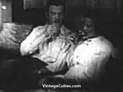 Sexy Couple Has Steamy Fucking 1930s Vintage