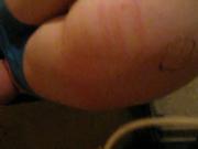 pantys Down finger and spank