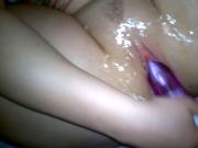 GF squirts by new Dildo